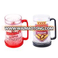 Liquid Filled Acrylic Gel Freeze Mug With Custom Printing