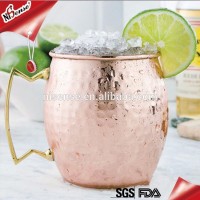 Factory Manufacture Various Copper Drinking Mugs Made In India