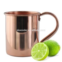 Hot sell 16 oz copper julep cup moscow mule mug